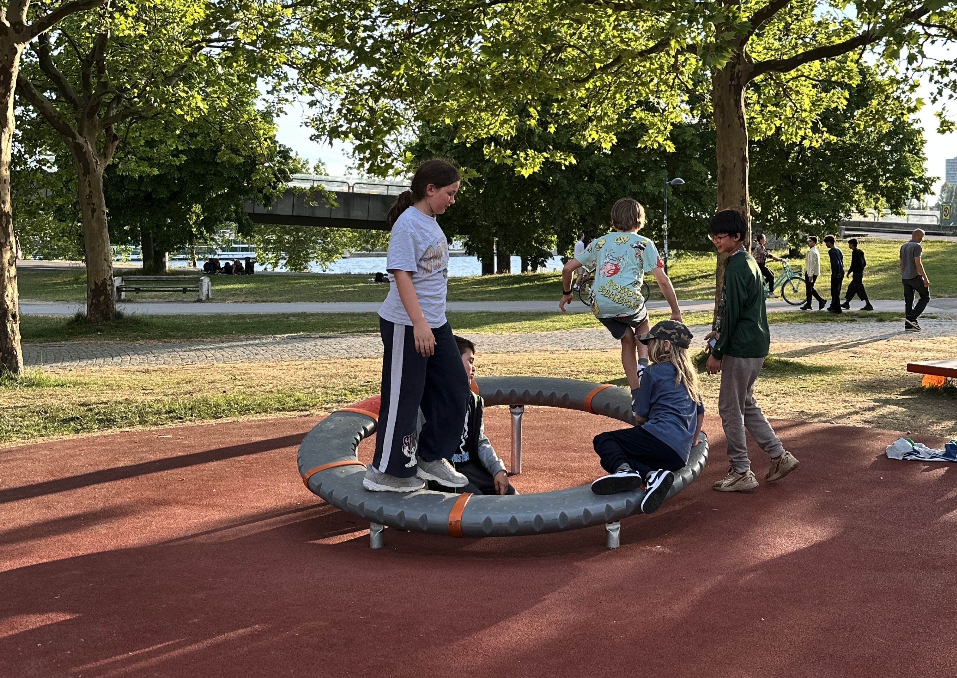 Children on a playground