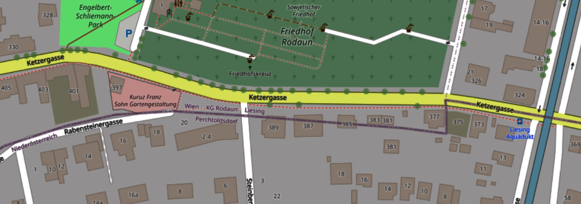 Ketzergasse in Vienna